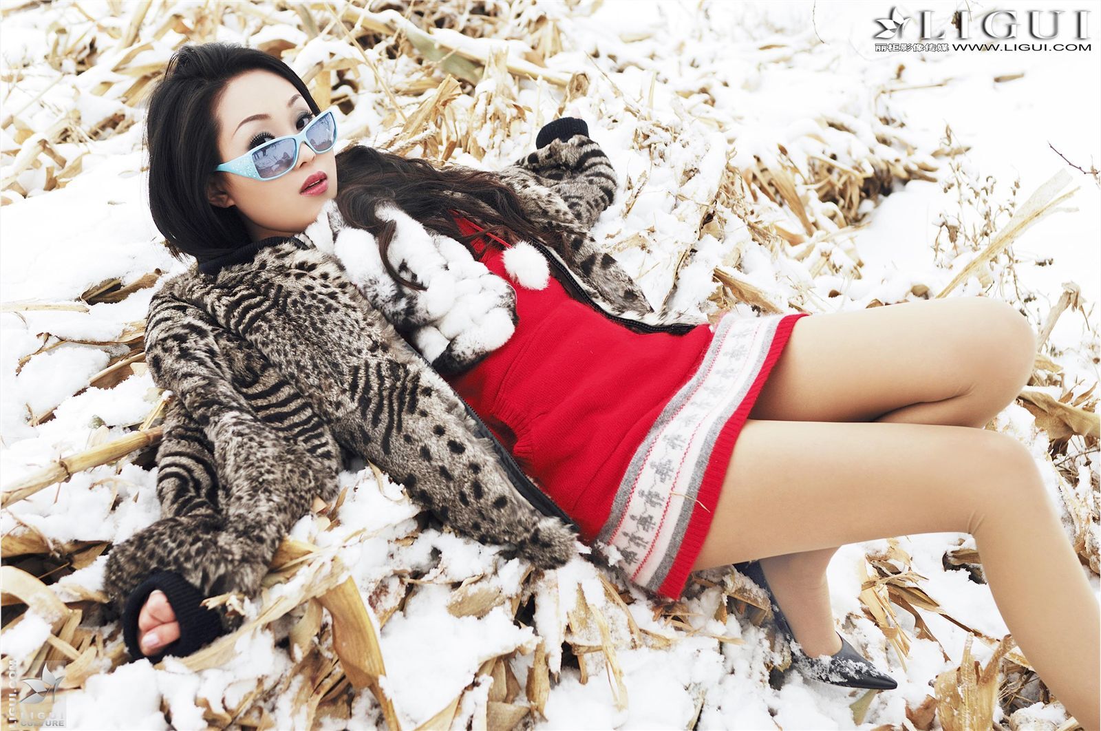 [丽柜VIP 名莲] 2012.07.09 琳达 性感丝袜美女图片